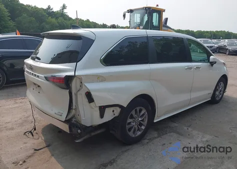 2021 Toyota Sienna Xle from USA, damaged, VIN 5TDYSKFC5MS007183